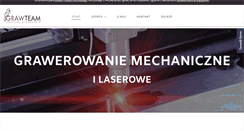 Desktop Screenshot of grawteam.pl